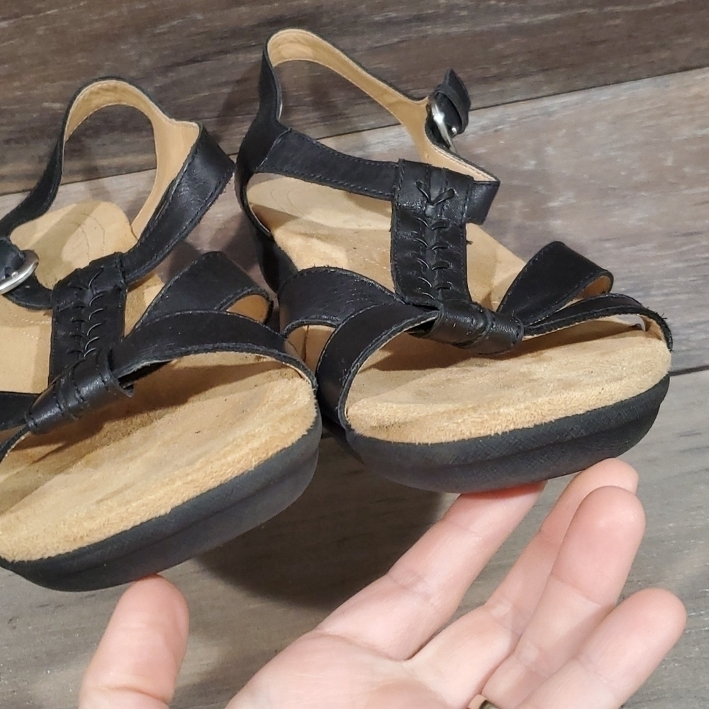 Naturalizer Women Comfort Ankle strap leather shoes sz 10M sandals - Picture 5 of 12